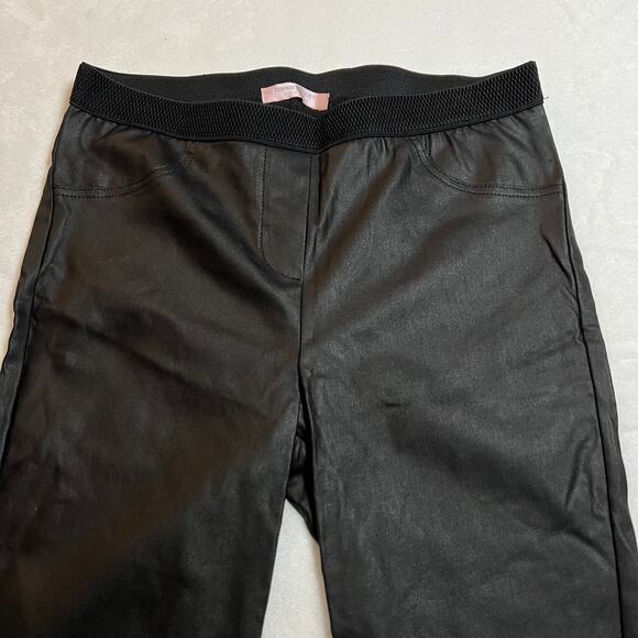 Romeo & Juliet Couture Mid Rise Coated Skinny Leggings Size S Stretch Whimsigoth - Picture 3 of 9